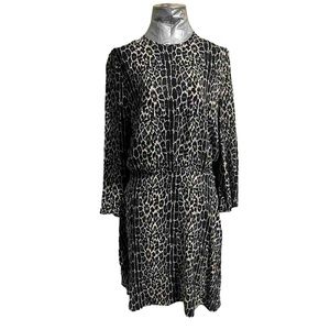 Zimmermann size 1 leopard print dress